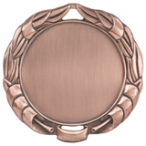 2 3/4" Wreath 2" Insert Holder Medal (double sided)