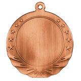 Antique Bronze 2 3/4" 2" Insert Holder Medal