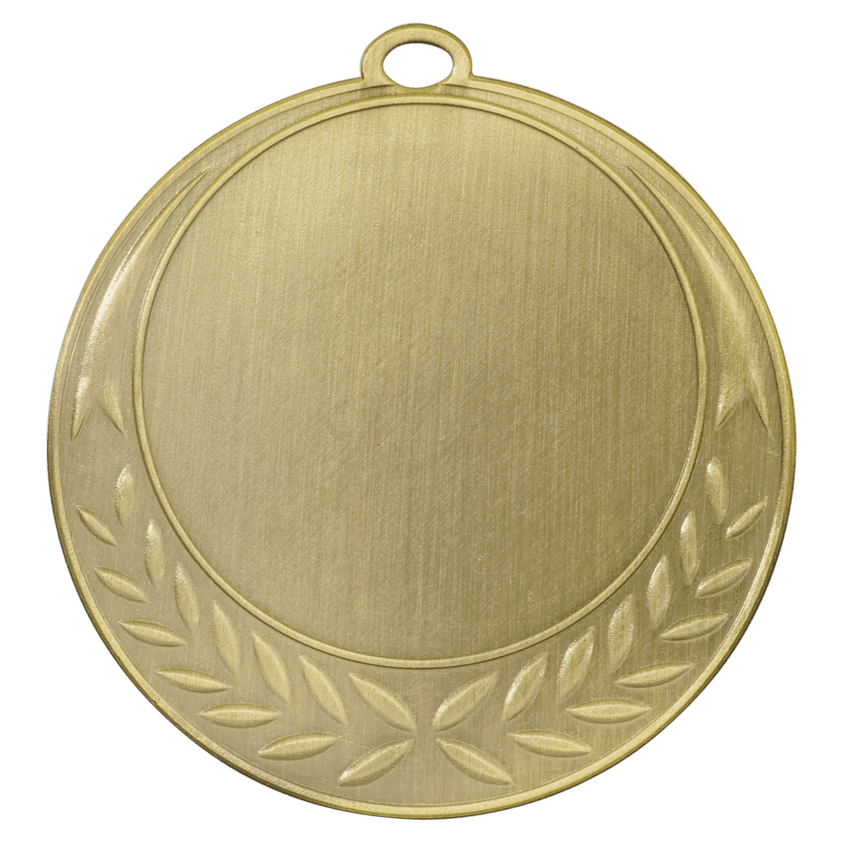 2 3/4" Half Wreath 2" Insert Holder Medal