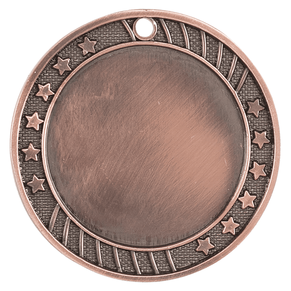 2 3/4" 12-Star 2" Insert Holder Medal