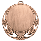 2 3/4" Open Wreath 2" Insert Holder Medal