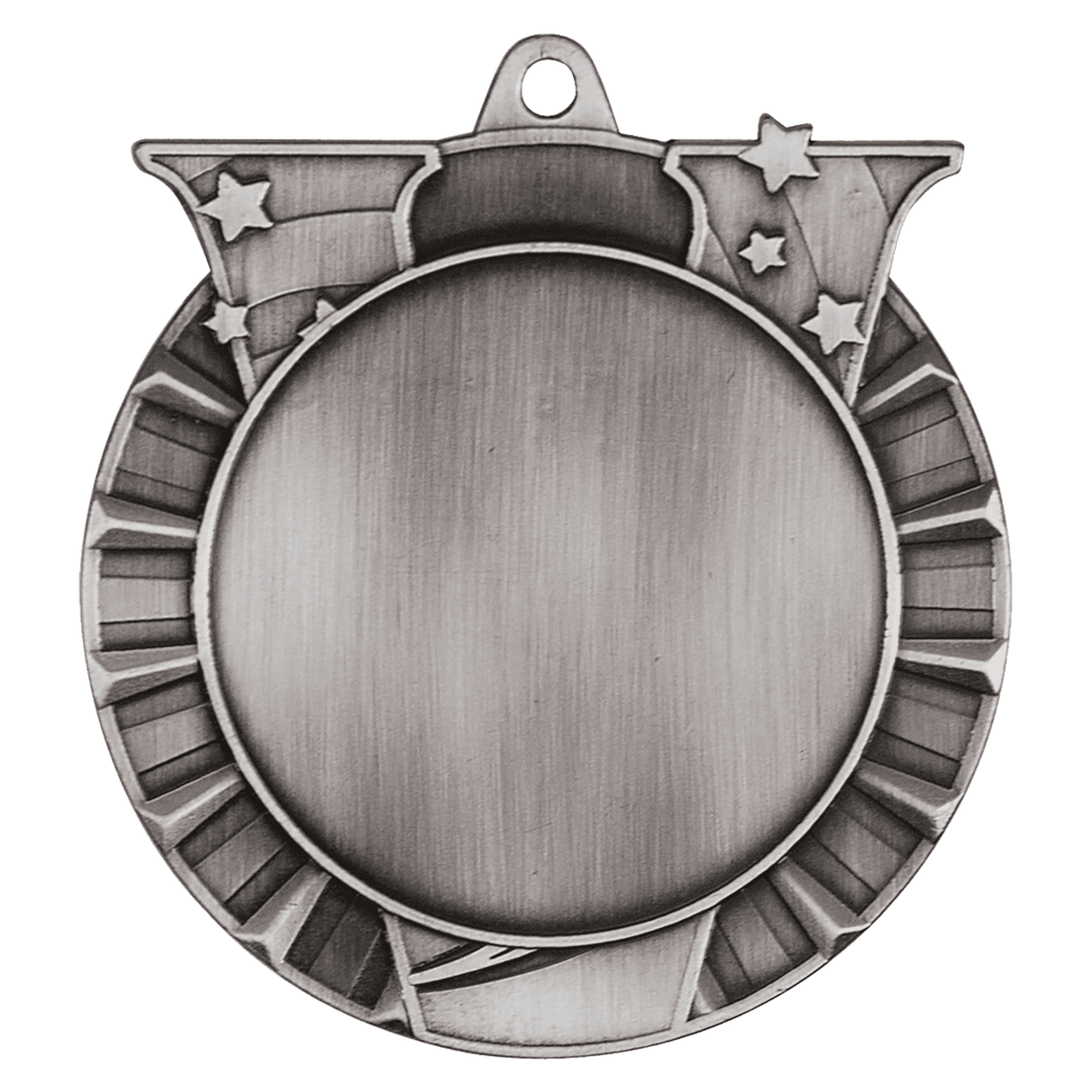 Antique Silver 2 3/4" Victory 2" Insert Holder Medal