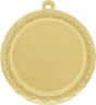 Bright Gold 2 3/4" Sun 2" Insert Holder Medal