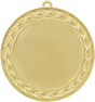 Bright Gold 2 3/4" Weave 2" Insert Holder Medal