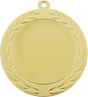 Bright Gold 2 3/4" Wreath 2" Insert Holder Medal