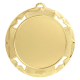 Bright Gold 2 3/4" Crown 2" Insert Holder Medal