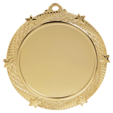 Bright Gold 2 3/4" 6-Star 2" Insert Medal Holder