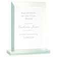 8 1/2" Rectangle Jade Glass Award