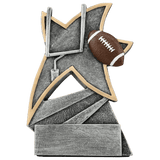5 1/2" Football Jazz Star Resin