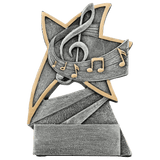 5 1/2" Music Jazz Star Resin