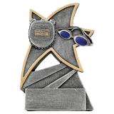 5 1/2" Swimming Jazz Star Resin