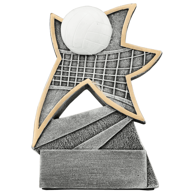 5 1/2" Volleyball Jazz Star Resin