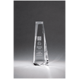 5 1/8" x 11" x 2" (Tapered) Crystal Obelisk