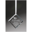 2 3/4" Crystal Diamond Ornament