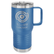 Polar Camel 20 oz. Royal Blue Vacuum Insulated Travel Mug with Slider Lid