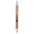 Light Brown Laserable Leatherette Pen