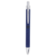 Blue/Black Laserable Leatherette Pen