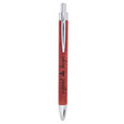 Rose Laserable Leatherette Pen