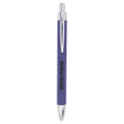Purple Laserable Leatherette Pen