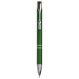 Green with Silver Trim Laserable Pen
