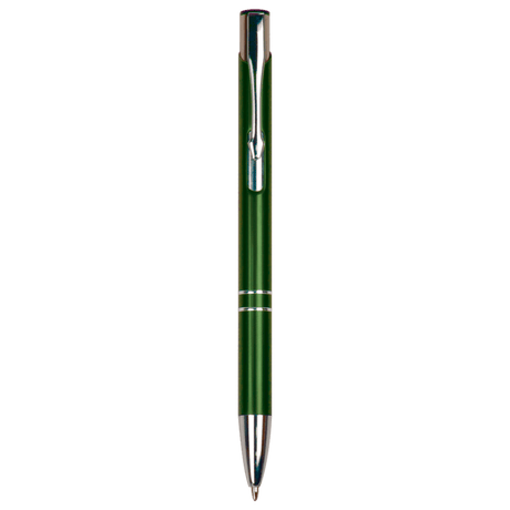 Green with Silver Trim Laserable Pen