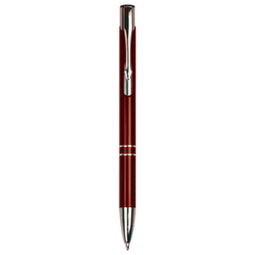 Burgundy with Silver Trim Laserable Pen