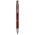Burgundy with Silver Trim Laserable Pen