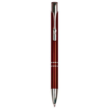 Burgundy with Silver Trim Laserable Pen