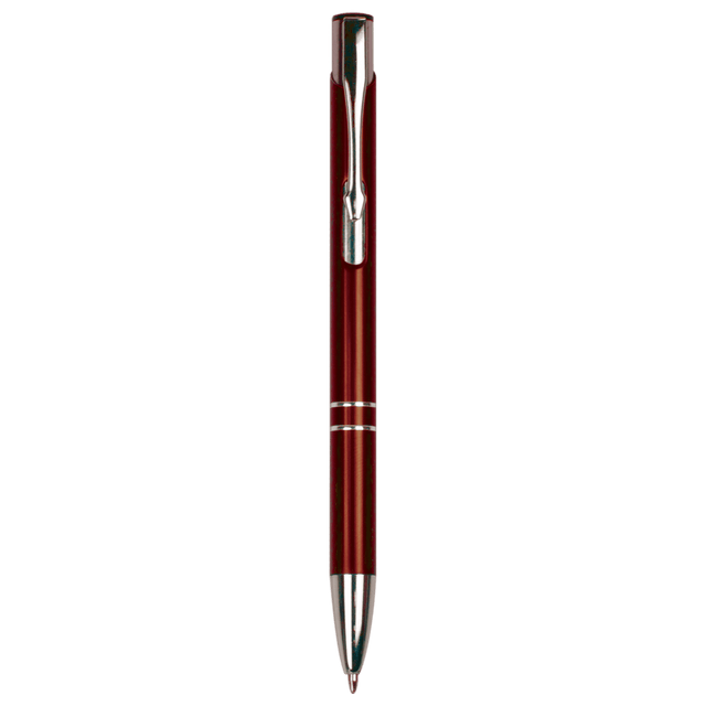 Burgundy with Silver Trim Laserable Pen
