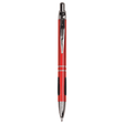 Red with Silver Trim Laserable Pen with Gripper