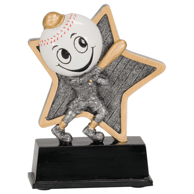 5" Baseball Little Pal Resin
