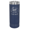 Polar Camel 22 oz. Navy Blue Skinny Tumbler with Slider Lid