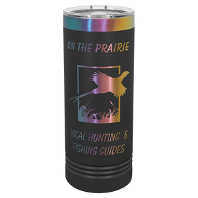 Polar Camel 22 oz. Black/Prism Skinny Tumbler