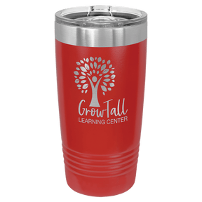 Polar Camel 20 oz. Red Ringneck Tumbler with Slider Lid