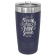 Polar Camel 20 oz. Navy Blue Ringneck Tumbler with Slider Lid