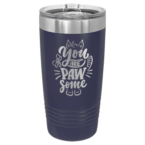 Polar Camel 20 oz. Navy Blue Ringneck Tumbler with Slider Lid