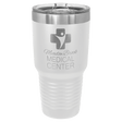 Polar Camel 30 oz. White Ringneck Tumbler with Slider Lid