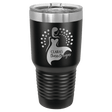 Polar Camel 30 oz. Black Ringneck Tumbler with Slider Lid