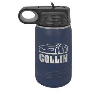 Polar Camel 12 oz. Navy Blue Water Bottle