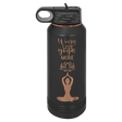 Polar Camel 32 oz. Black/Rose Gold Water Bottle