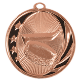 Bright Bronze 2" Hockey Laserable MidNite Star Medal