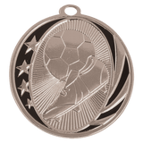 2" Soccer Laserable MidNite Star Medal
