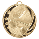 2" Swimming Laserable MidNite Star Medal