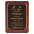 8" x 10 1/2" Rosewood Piano Finish Plaque with Black/Gold Florentine DesignLaserFX Plate