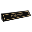 10 1/2" Black Piano Finish Desk Wedge