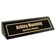 8 1/2" Black Piano Finish Desk Wedge