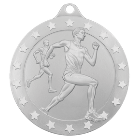 Male Cross Country Radiance Medals - Silver