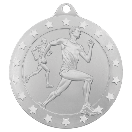 Male Cross Country Radiance Medals - Silver