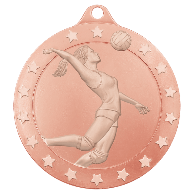 Female Volleybal Radiance Medal - Bronze