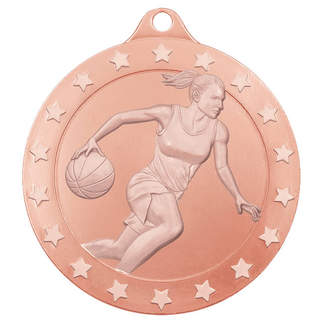Female Basketball Radiance Medal - Bronze